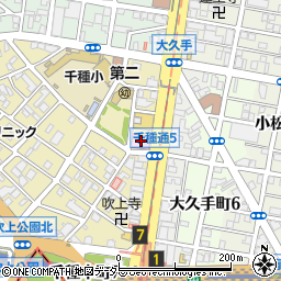 名古屋市千種文化小劇場（ちくさ座）周辺の地図