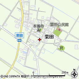 滋賀県愛知郡愛荘町栗田200周辺の地図