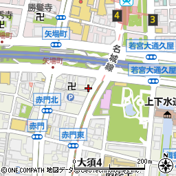 愛知県名古屋市中区大須4丁目1-30周辺の地図