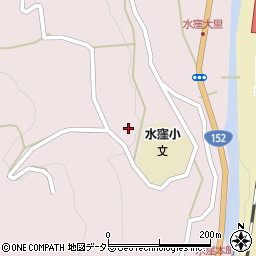 静岡県浜松市天竜区水窪町奥領家2149-2周辺の地図