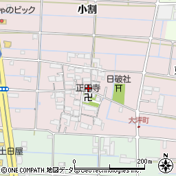 愛知県津島市大坪町（壺里）周辺の地図