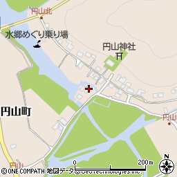 滋賀県近江八幡市円山町188周辺の地図