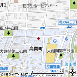 愛知県名古屋市名東区高間町430周辺の地図