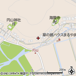 滋賀県近江八幡市円山町118周辺の地図