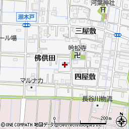 愛知県あま市七宝町川部佛供田49-3周辺の地図