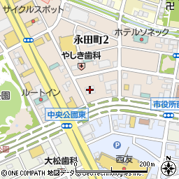静岡県労働金庫富士支店周辺の地図