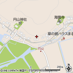 滋賀県近江八幡市円山町周辺の地図