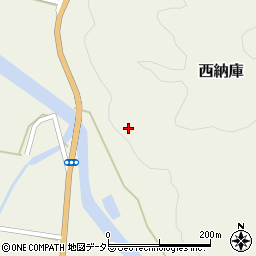 愛知県設楽町（北設楽郡）西納庫（須山）周辺の地図