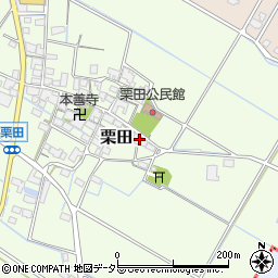 滋賀県愛知郡愛荘町栗田476周辺の地図