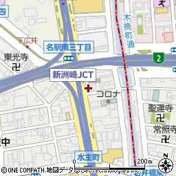エニタイムフィットネス名古屋名駅南店周辺の地図