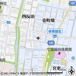 愛知県あま市七宝町伊福壱町畑167周辺の地図