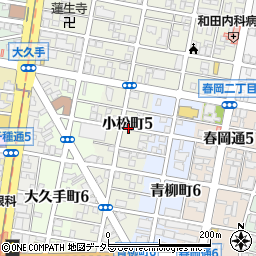 〒464-0853 愛知県名古屋市千種区小松町の地図