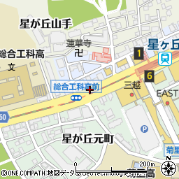 名古屋長久手線周辺の地図