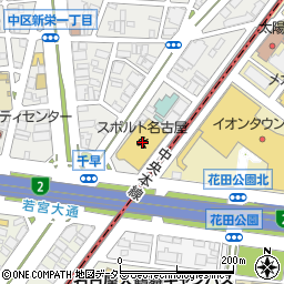 スポルト　名古屋周辺の地図