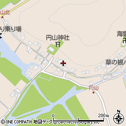 滋賀県近江八幡市円山町153周辺の地図