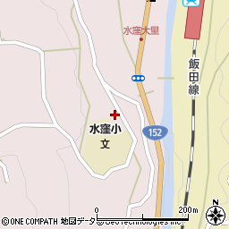 静岡県浜松市天竜区水窪町奥領家2684周辺の地図