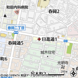 マルキＹショップ春岡店周辺の地図