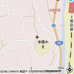 静岡県浜松市天竜区水窪町奥領家2752-6周辺の地図