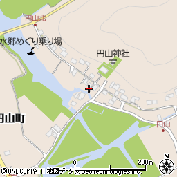 滋賀県近江八幡市円山町189周辺の地図