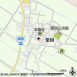 滋賀県愛知郡愛荘町栗田464周辺の地図