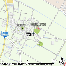 滋賀県愛知郡愛荘町栗田473周辺の地図