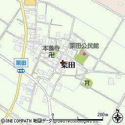 滋賀県愛知郡愛荘町栗田467周辺の地図