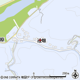 愛知県豊田市大河原町辻畑43周辺の地図