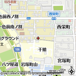愛知県名古屋市中村区岩上町198-2周辺の地図