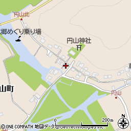 滋賀県近江八幡市円山町181周辺の地図