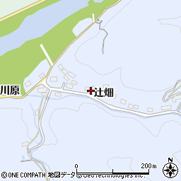 愛知県豊田市大河原町辻畑周辺の地図