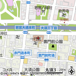 名古屋中郵便局周辺の地図