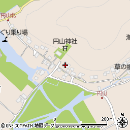 滋賀県近江八幡市円山町158周辺の地図