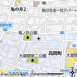愛知県名古屋市名東区高間町369周辺の地図