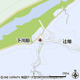 愛知県豊田市大河原町辻畑89周辺の地図