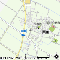 滋賀県愛知郡愛荘町栗田460周辺の地図