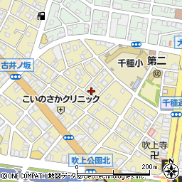 愛知県名古屋市千種区千種3丁目11-14周辺の地図