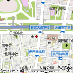 珈琲所 コメダ珈琲店 本町店周辺の地図