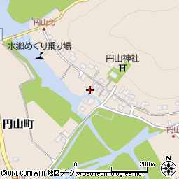 滋賀県近江八幡市円山町198周辺の地図