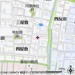 愛知県あま市七宝町川部埋田周辺の地図