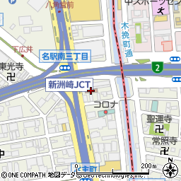 清新館周辺の地図