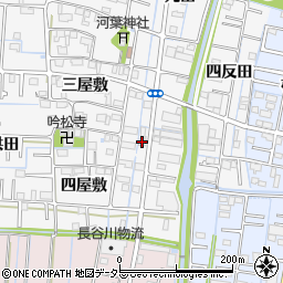 愛知県あま市七宝町川部（埋田）周辺の地図