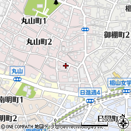 愛知県名古屋市千種区丸山町3丁目67周辺の地図