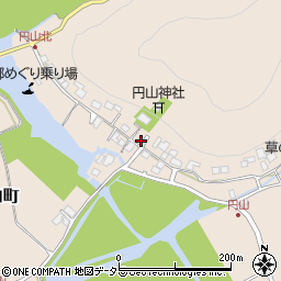 滋賀県近江八幡市円山町179周辺の地図