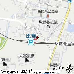 静岡県富士市比奈663周辺の地図