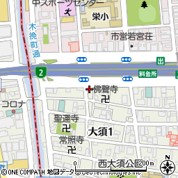 佐藤計量器製作所名古屋支店周辺の地図
