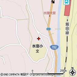 静岡県浜松市天竜区水窪町奥領家2683周辺の地図