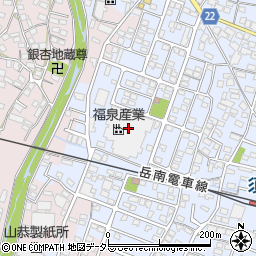 福泉産業周辺の地図