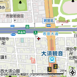 イースタン・カーライナー株式会社　名古屋支店周辺の地図
