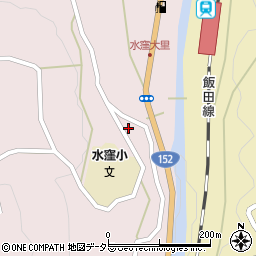 静岡県浜松市天竜区水窪町奥領家2650周辺の地図