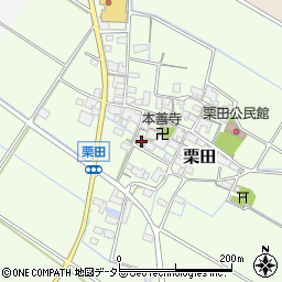 滋賀県愛知郡愛荘町栗田462周辺の地図